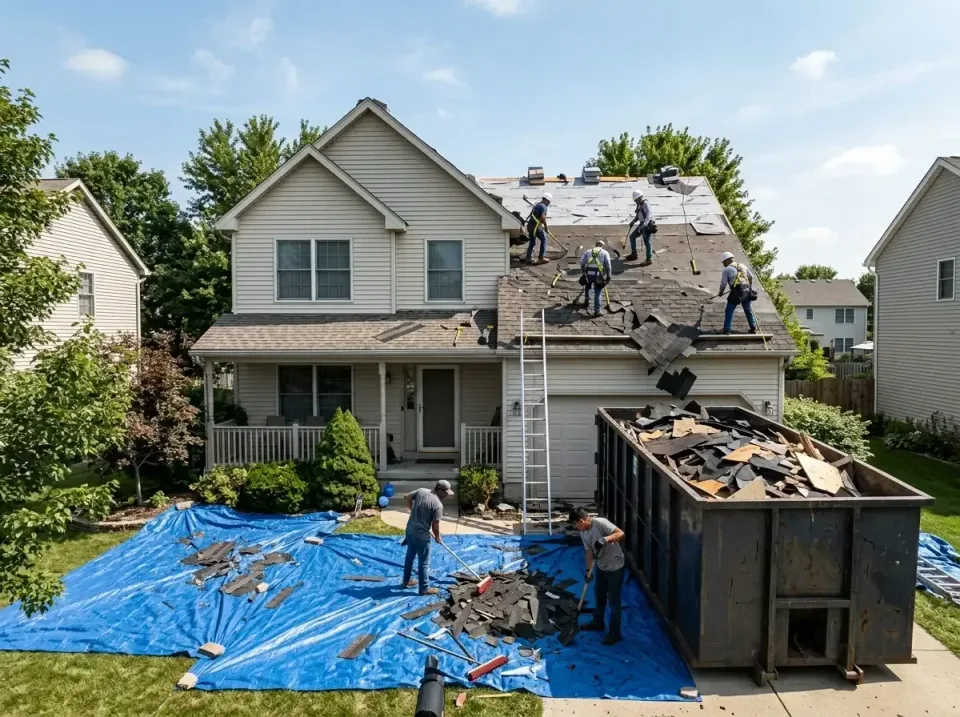 roof-replacement-debris-remova-004 — frequently asked questions, Cheapest Dumpster Rentals in Lake Worth, TX